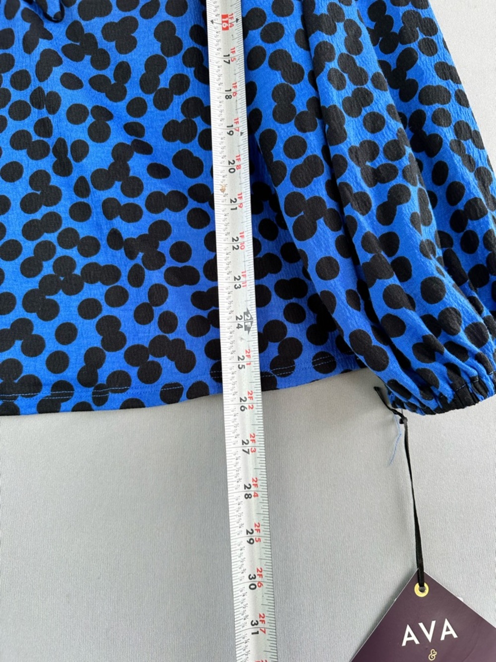 ๐5 for $45๐ NWT Ava viv top blouse shirt size 1X - Picture 6 of 10